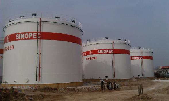 中石化安徽阜陽(yáng)成品油庫(kù)防腐工程